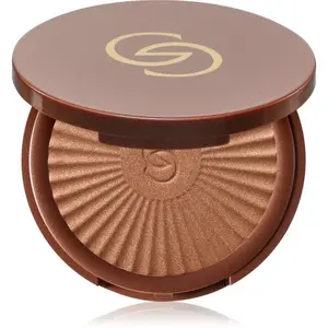 Oriflame Giordani Gold Essenza trblietavý bronzujúcí púder odtieň Sun-Kissed Bronze 9.5 g