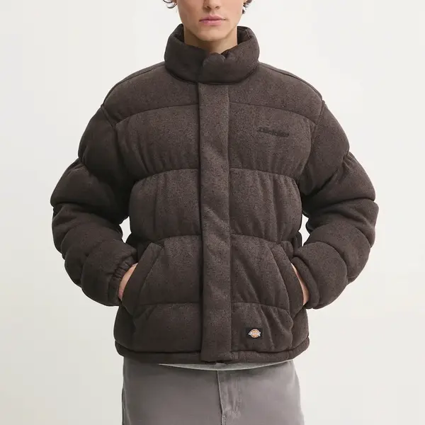 Bunda Dickies BAKER pánská, černá barva, zimní, DK0A4Z38