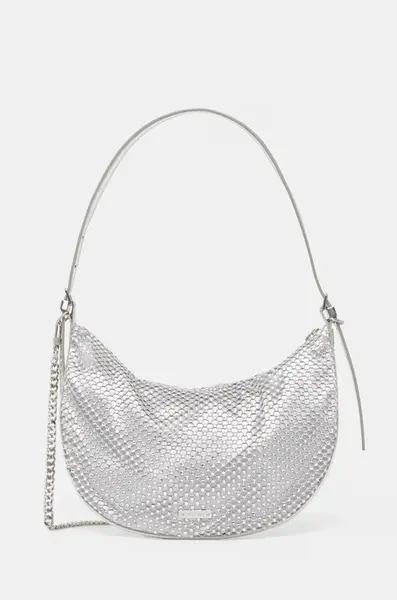 Kabelka Aldo KASSLYN_SE stříbrná barva, 13863859