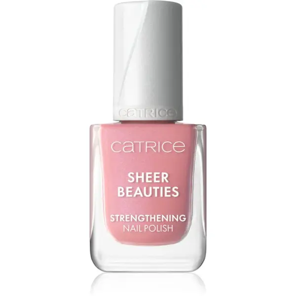 Catrice Sheer Beauties Strengthening Nail Polish posilující lak na nehty odstín 050 Peonies, Please! 10.5 ml