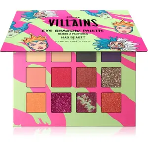 Mad Beauty Disney Villains paletka očních stínů 12x2 g