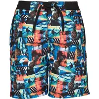 AQUOS GILLON Chlapecké koupací šortky, černá, velikost 152-158