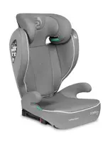 Detská autosedačka Breezy 2v1 s isofixom, 100-150 cm, sivá