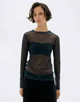 Tričko Thinking MU Esqué Blue Tere Top BLUE