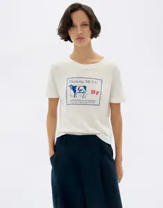 Tričko Thinking MU Mantega Zowi R Tee WHITE