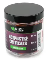 Nikl rozpustné criticals boilie krill berry 250 ml - 18 mm