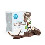 KetoDiet Keto Tribit Choco Coconut - křupavé sušenky (7 porcí)