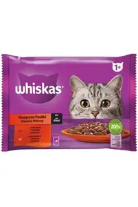 Whiskas Kapsa klasik výběr zelenina šťávy 4x85g