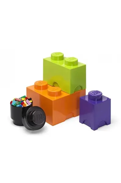 Sada skladovacích nádob s víkem Lego 4-pack