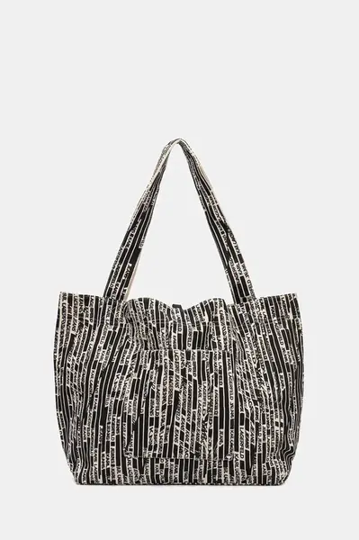 Bavlněná kabelka Karl Lagerfeld Jeans