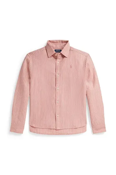 Dětská lněná košile Polo Ralph Lauren