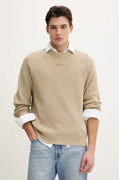 Bavlněný svetr HUGO Swayne