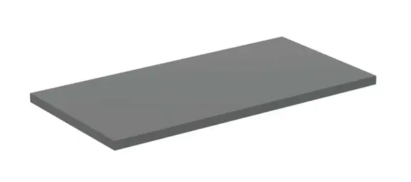 Ideal Standard i.Life A - Deska pod umyvadlo, 60x30 cm, šedý matný křemen T5264NG