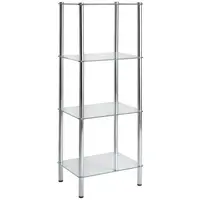 REGÁL, barvy chromu, 40/104/30 cm