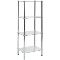 XXXL REGÁL, barvy chromu, 40/104/30 cm