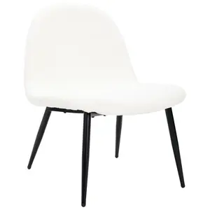 Livetastic KŘESLO, dřevo, kov, textil, černá, béžová