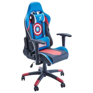 X Rocker HERNÍ ŽIDLE, modrá, červená, černá, bílá