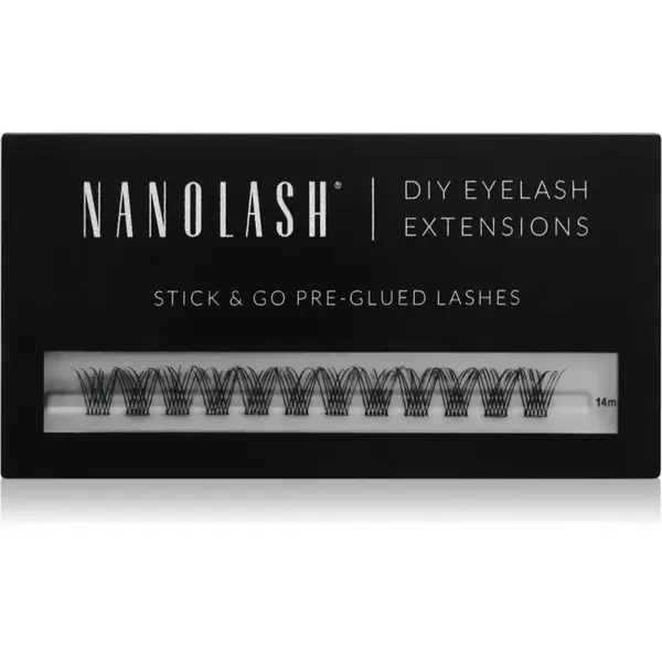 Nanolash DIY Eyelash Extensions sada na domáce predĺženie rias Classy 36 ks
