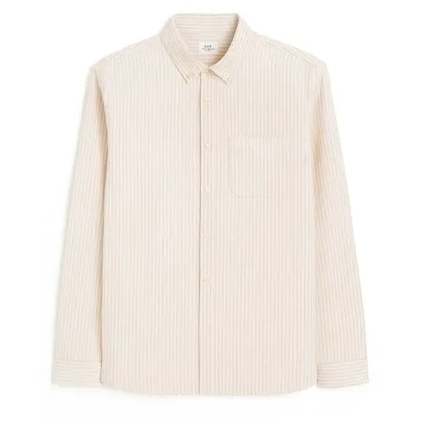 CELIO CAOXFORDY Pánská košile, béžová, velikost