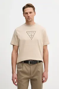 Bavlněné tričko Guess TERRY