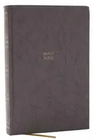 KJV Holy Bible: Paragraph-style Large Print Thinline with 43,000 Cross References, Gray Hardcover, Red Letter, Comfort Print: King James Version - Tho