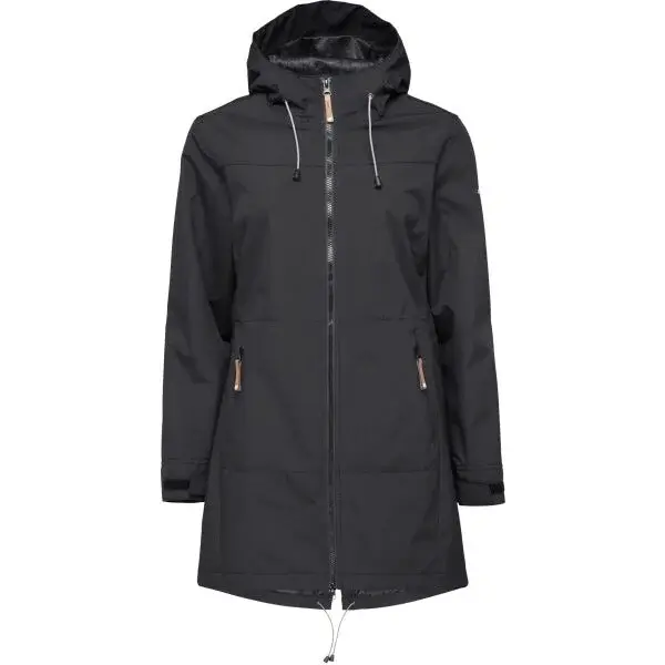 Lotto TOPAZ Dámska ľahká bunda - parka, čierna, veľkosť