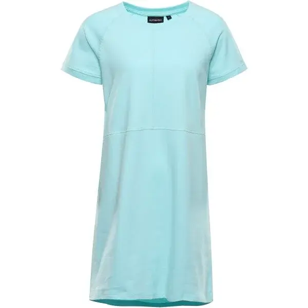 ALPINE PRO DECRA Dámske šaty, svetlo zelená, veľkosť