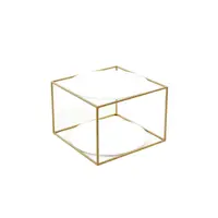 ODKLÁDACÍ STOLEK, bílá