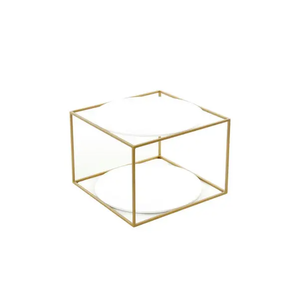 ODKLÁDACÍ STOLEK, bílá