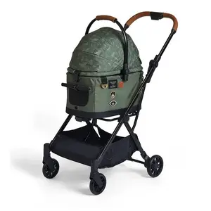 FIKAGO Kočárek pro kočky / psy Flytta Plus Oslo Forest