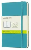 Zápisník Moleskine - měkké desky, L, čistý - tyrkysový