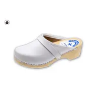 MEDIBUT Zdravotná obuv - dreváky, vzor 03-44, biela, veľ. 44 TOW006286