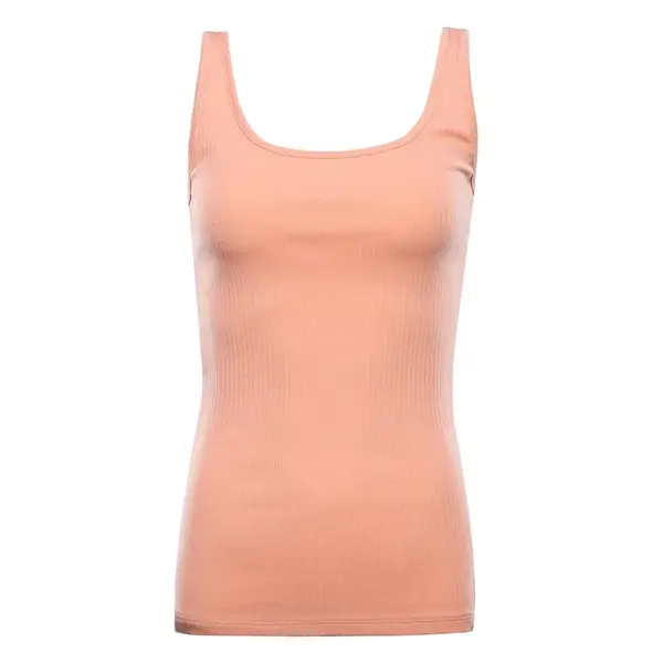 Dámské bavlněné tílko alpine pro omina růžová m