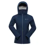 Dámská softshellová bunda s membránou alpine pro hoora 2 modrá xl