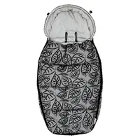 Dooky fusak Footmuff vel. L GREY LEAVES DeLuxe