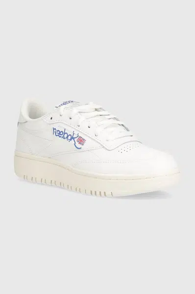 Kožené tenisky Reebok Classic Club C bílá barva, 100074478