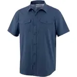 Columbia UNTILIZER™ II SOLID SHORT SLEEVE SHIRT Pánska košeľa, tmavo modrá, veľkosť