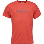 Columbia ZERO RULES LIGHT SS GRAPHIC CREW Pánské triko, červená, velikost