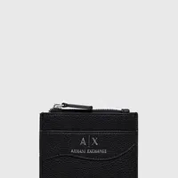 Peněženka Armani Exchange černá barva, 948539 CC783