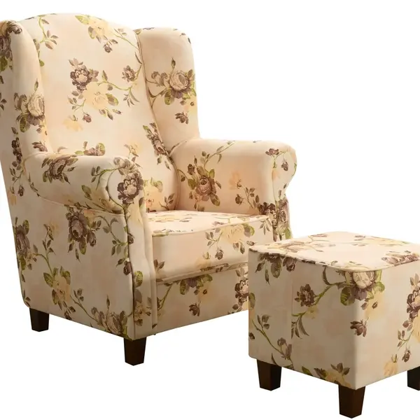 Křeslo As s taburetem 2939/119 Provedení: Pouze křeslo, Nožičky: Černé