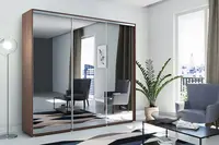 Šatní skříň Ska A31 XL Barva korpusu: Čokoláda, Rozměry: 278 cm