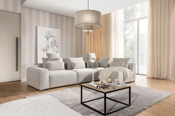 Sedací souprava Bastia 1 Provedení: Levá varianta, látka: Castel 85