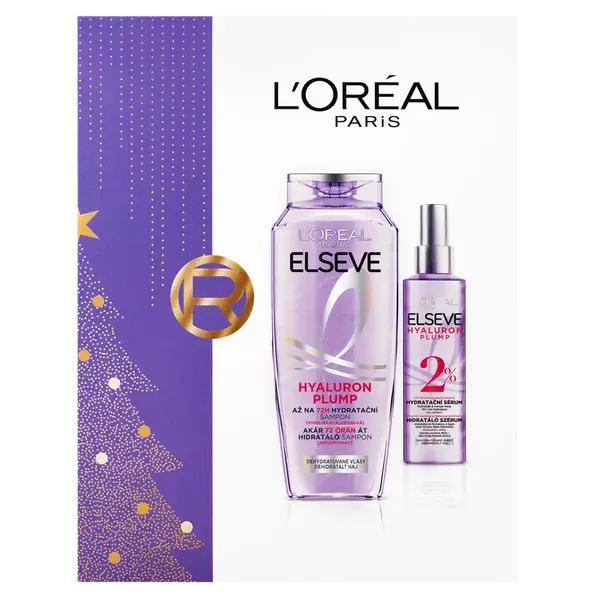 L'ORÉAL PARIS ELSEVE Hyaluron Plump set Vánoční balíček 2025