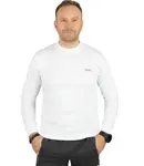 Pri Men's hoodless sports sweatshirt with small reflector