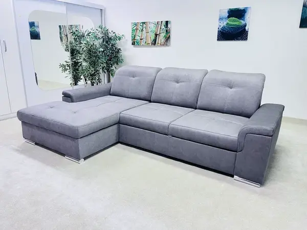 Rohová sedací souprava Power mini látka: Vena_18, Varianty: Pravá