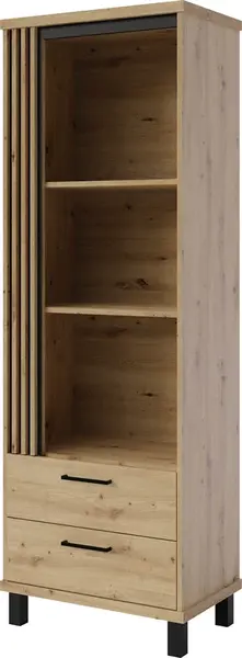 Regál Nadia ND4 Barva korpusu: Dub artisan / černá