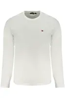 Bílé triko s dlouhým rukávem NAPAPIJRI