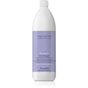 FarmaVita Amethyste Cool Blonde fialový šampón pre blond a melírované vlasy 1000 ml