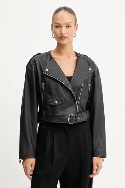 Kožený křivák BOSS Orange C_Sadora