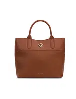 VUCH Christel Divide Brown Handbag